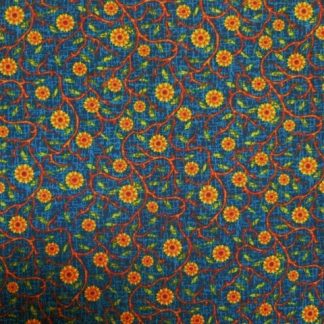 HARVEST TIME by FABRI-QUILT- BLUE/AMBER
