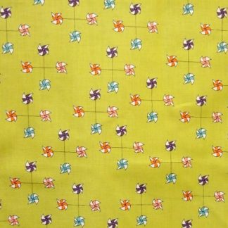 JUST FOR FUN by MARISA & CREATIVE THURSDAY for ANDOVER FABRIC - LIME GREEN - -