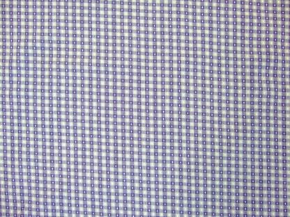 DOBBY CHECK COTTON FABRIC by J. LOUDEN - PINK/PURPLE