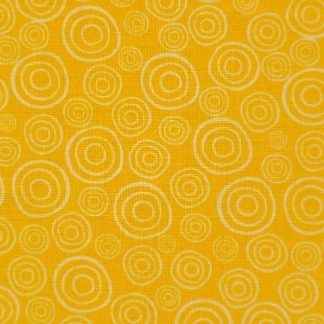 SWIRLES from the Classic Fern collection cotton fabric yellow