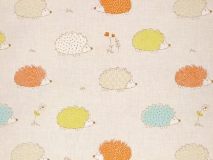 HEDGEHOGS HEAVIER WEIGHT FABRIC - CORAL -