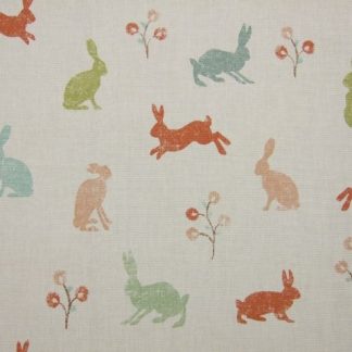 HARES.  HEAVIER WEIGHT FABRIC - CORAL -