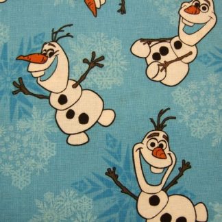 FROZEN-OLAF SNOWFLAKES by DISNEY for SPRING CREATIVE PRODUCTS- 100% COTTON