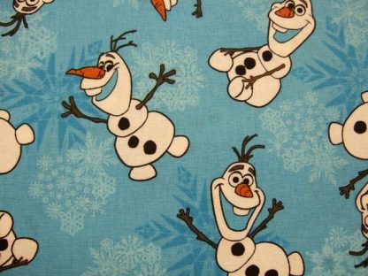 FROZEN-OLAF SNOWFLAKES by DISNEY for SPRING CREATIVE PRODUCTS- 100% COTTON