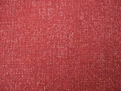 BURLAP by DOVER HILL for BENARTEX - WINE RED -