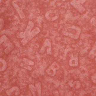 ABC PALS by On Pins& Needles for Fabri-Quilt  cotton fabric  DARK PINK