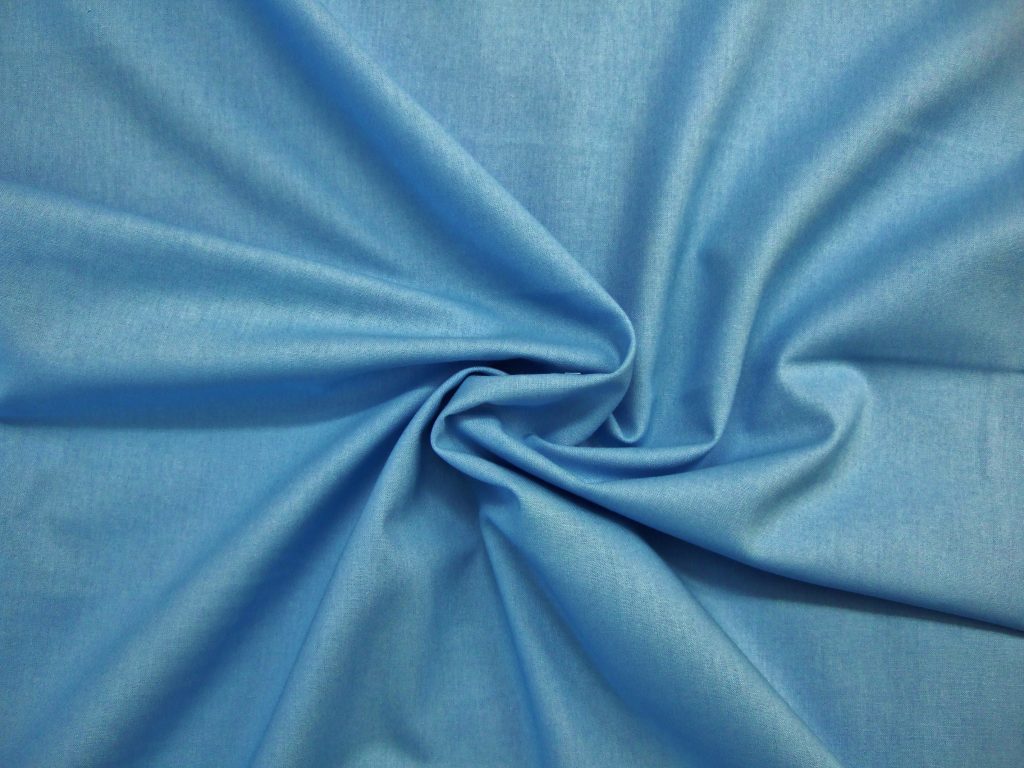 SOLIDS COTTON FABRIC by REYNARD FABRICS CORNFLOWER BLUE Shan's Fabrics