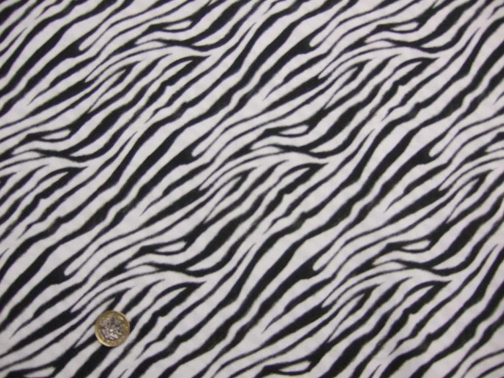 ANIMAL PRINT - COTTON FABRIC - ZEBRA - Shan's Fabrics